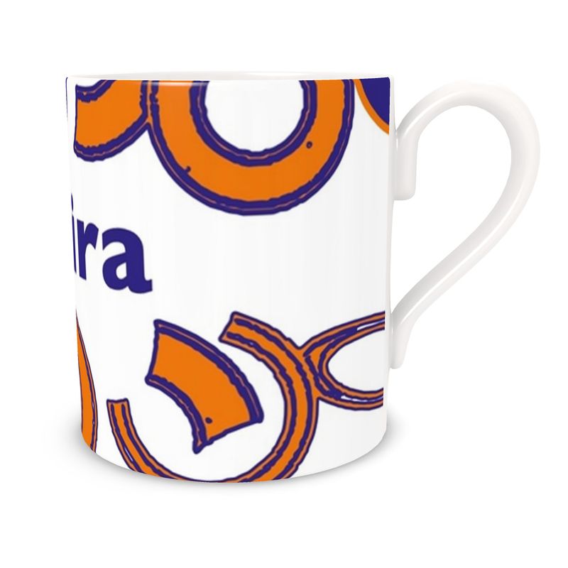 Eronie - Bone China Orange Mug - Kabira