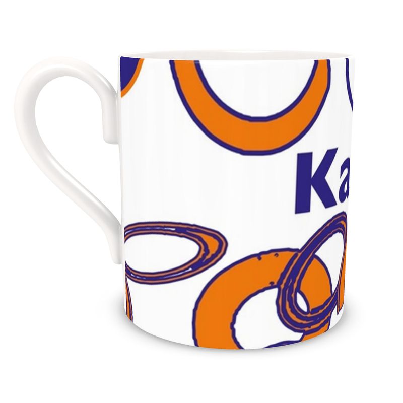 Eronie - Bone China Orange Mug - Kabira